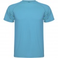 Montecarlo short sleeve kids sports t-shirt, Turquois