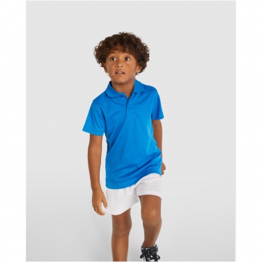 Logo trade promotional giveaways picture of: Monzha short sleeve kids sports polo