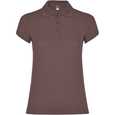 Logo trade promotional giveaway photo of: Star short sleeve women's polo