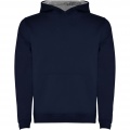 Urban kids hoodie, Navy Blue / Marl Grey