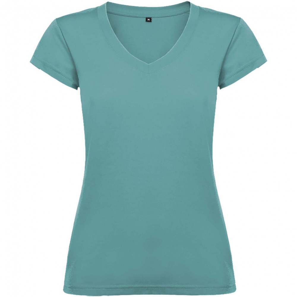 Logotrade advertising products photo of: Victoria short sleeve women's v-neck t-shirt