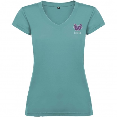 Logotrade corporate gifts photo of: Victoria short sleeve women's v-neck t-shirt