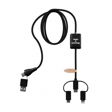 Logotrade business gift image of: SCX.design C48 CarPlay 5-in-1 charging cable 