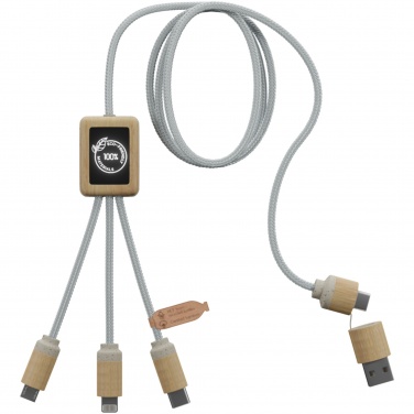 Logo trade corporate gift photo of: SCX.design C49 5-in-1 charging cable