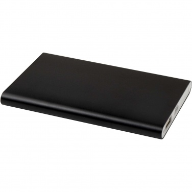 Logo trade corporate gifts image of: Pep 4000 mAh Type-C recycled aluminium power bank 