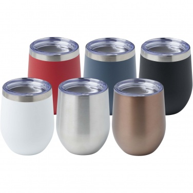 Logotrade promotional item image of: Corzo 350 ml RCS certified recycled stainless steel copper vacuum insulated cup