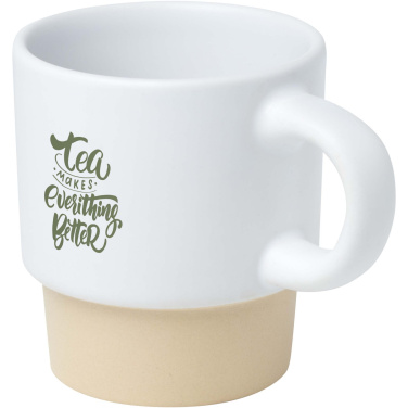 Logotrade advertising product picture of: Olympia 130 ml stackable expresso cup with clay bottom