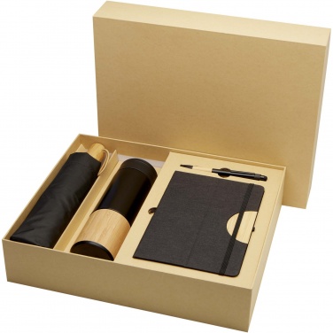 Logotrade promotional giveaways photo of: Carmen A5 hard cover notebook and ballpoint pen gift set