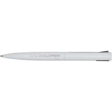 Logo trade promotional merchandise image of: Juana recycled aluminium ballpoint pen