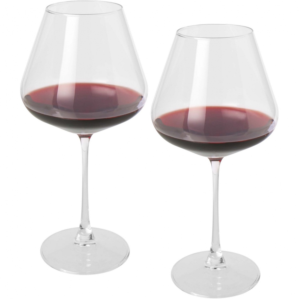 Logo trade promotional gifts image of: Rosso 2-piece wine glass set 