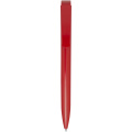 Lucia recycled plastic ballpoint pen, Red