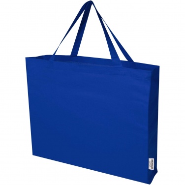 Logo trade business gift photo of: Odessa 220 g/m² GRS recycled cotton large tote bag