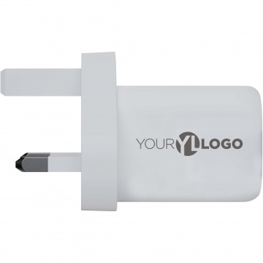 Logo trade advertising product photo of: Xtorm XEC035 GaN² Ultra 35W wall charger - UK plug