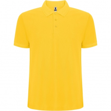Logo trade business gifts image of: Pegaso Premium short sleeve men's polo