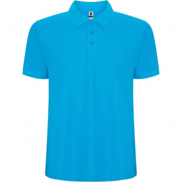 Logo trade promotional products image of: Pegaso Premium short sleeve men's polo