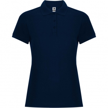Logo trade corporate gifts picture of: Pegaso Premium short sleeve women's polo