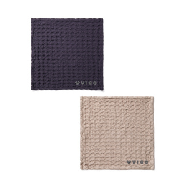 Logo trade business gift photo of: VINGA Cromer waffle dish cloth, 2 pcs