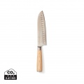 VINGA Hattasan Damascus Santoku knife, steel