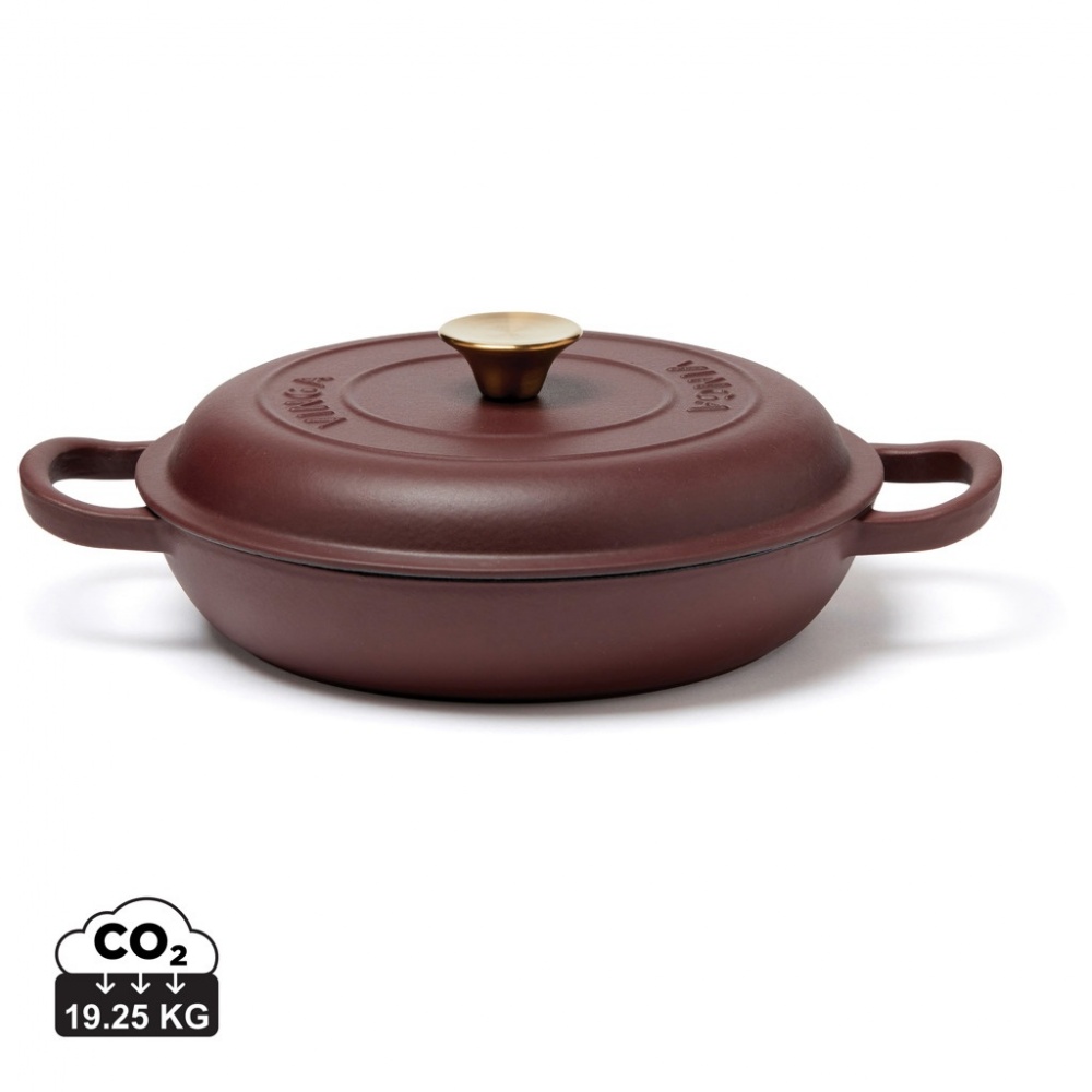 Logo trade promotional merchandise picture of: VINGA Monte enameled cast iron sauté pan
