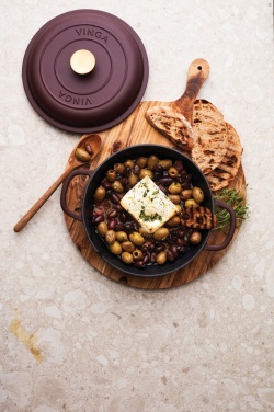 Logo trade advertising products picture of: VINGA Monte enameled cast iron sauté pan