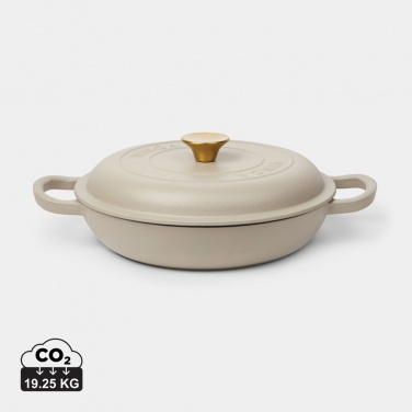 Logo trade promotional merchandise image of: VINGA Monte enameled cast iron sauté pan