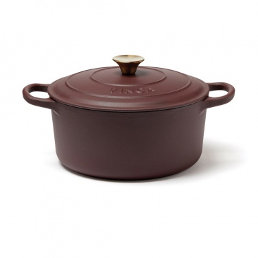 Logo trade promotional giveaway photo of: VINGA Monte enameled cast iron pot 5.5L