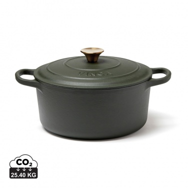 Logo trade advertising products image of: VINGA Monte enameled cast iron pot 5.5L