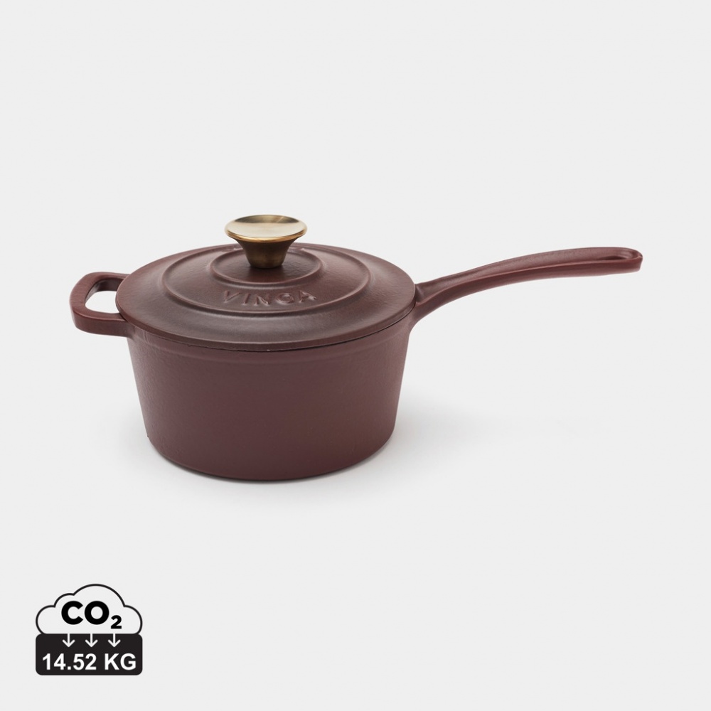 Logo trade promotional product photo of: VINGA Monte enamelled cast iron pot 1,9L