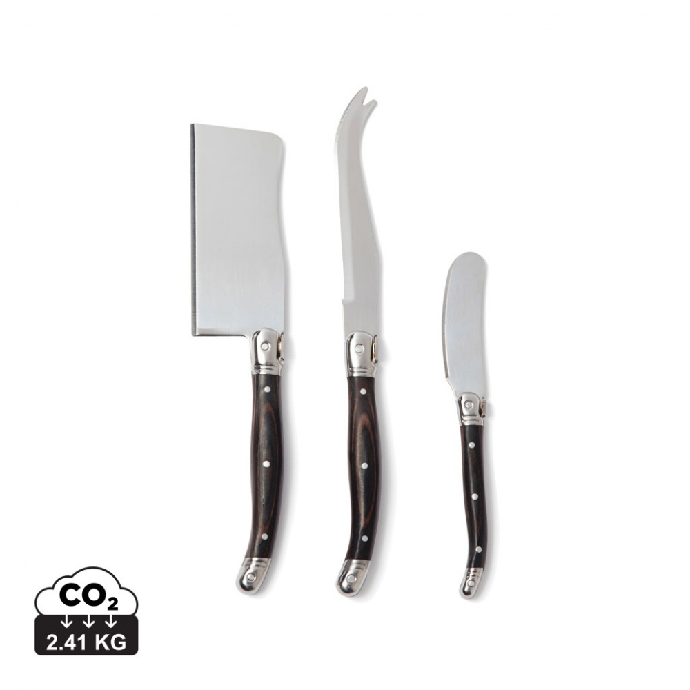 Logo trade promotional gifts picture of: VINGA Gigaro cheese knives