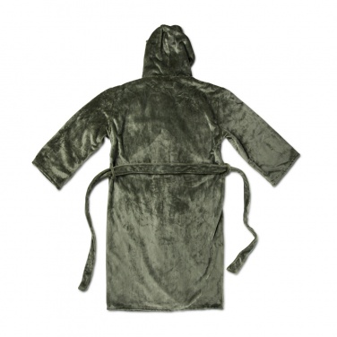 Logo trade promotional gifts image of: VINGA Louis luxury plush GRS RPET robe size S-M