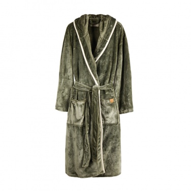 Logo trade advertising products image of: VINGA Louis luxury plush GRS RPET robe size S-M