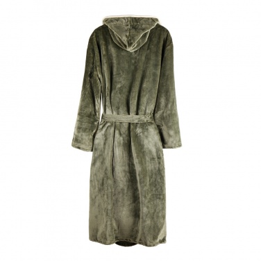Logo trade promotional items picture of: VINGA Louis luxury plush GRS RPET robe size S-M