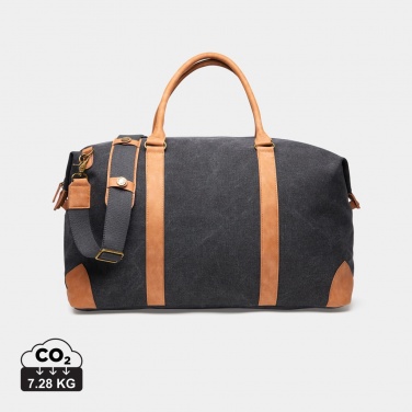 Logotrade promotional merchandise photo of: VINGA Bosler RCS recycled canvas weekend bag