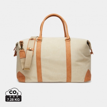 Logotrade advertising product picture of: VINGA Bosler RCS recycled canvas weekend bag