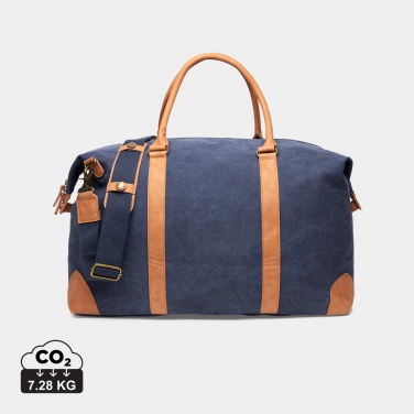 Logo trade advertising products image of: VINGA Bosler RCS recycled canvas weekend bag