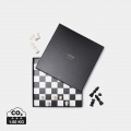 VINGA Chess coffee table game, black