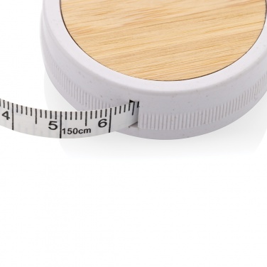 Logo trade promotional items image of: RCS recycled plastic & bamboo tailor tape