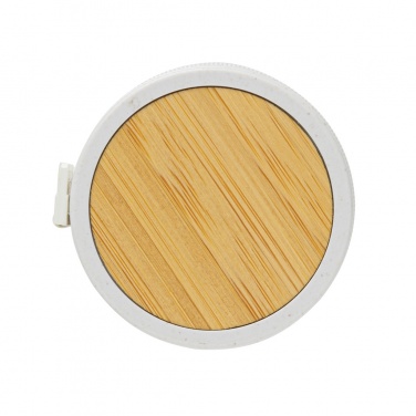 Logo trade promotional gift photo of: RCS recycled plastic & bamboo tailor tape