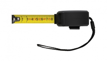 Logotrade corporate gift picture of: RCS recycled plastic bamboo tape 5M/19mm