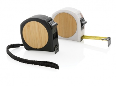 Logo trade promotional items image of: RCS recycled plastic bamboo tape 5M/19mm
