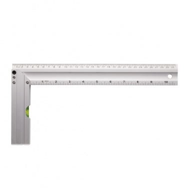 Logo trade advertising product photo of: Ruler with level