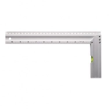 Logo trade promotional item photo of: Ruler with level