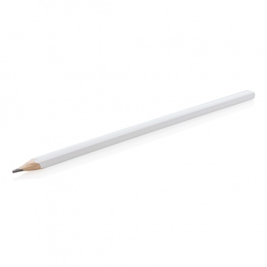 Logo trade promotional giveaways picture of: 25cm wooden carpenter pencil