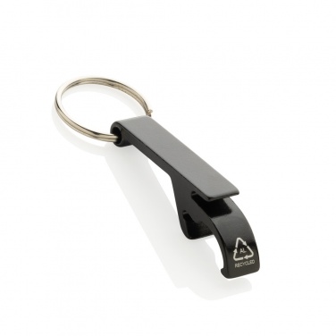 Logo trade advertising product photo of: RCS recycled aluminum bottle and can opener