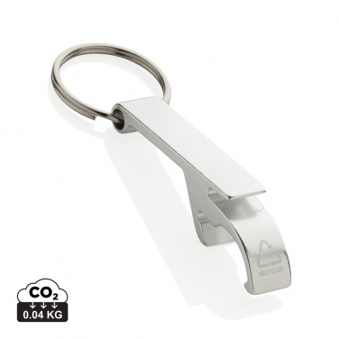 Logotrade promotional giveaways photo of: RCS recycled aluminum bottle and can opener