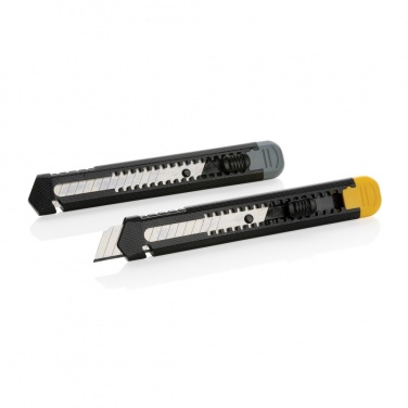 Logo trade promotional gifts image of: Refillable RCS recycled plastic snap-off knife