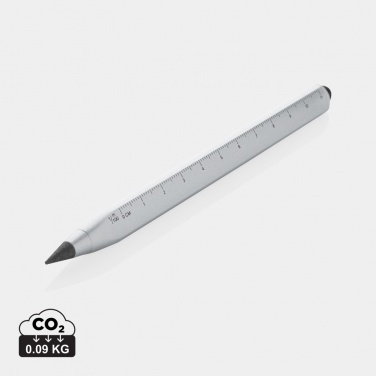 Logo trade promotional gift photo of: Eon RCS recycled aluminum infinity multitasking pen