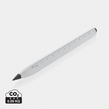 Logo trade advertising product photo of: Eon RCS recycled aluminum infinity multitasking pen