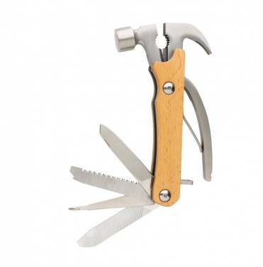 Logotrade promotional giveaway picture of: Wooden multi-tool hammer