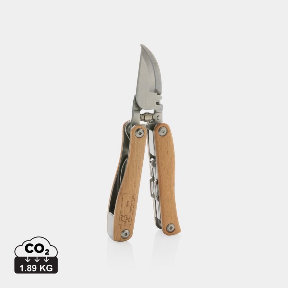 Logotrade business gift image of: Wooden garden multi-tool